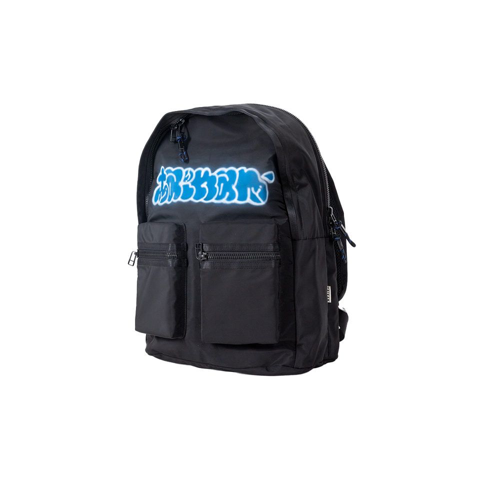 Black - Custom Airbrushed Spartan Backpack